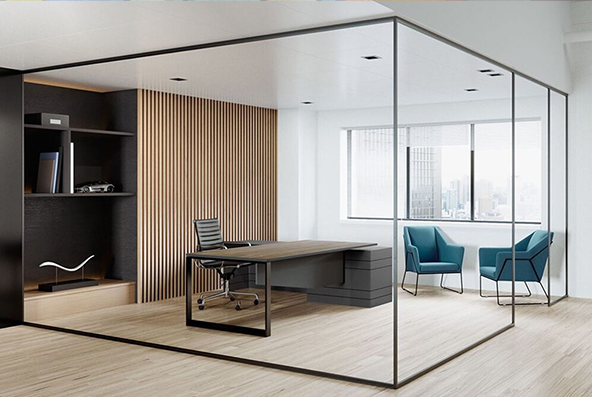 پارتیشن شیشه ای اداری در ساری