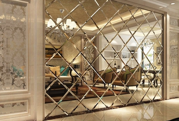 آینه کاری داخل ساختمان